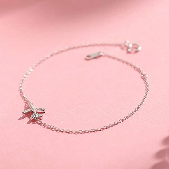 Memory Sweet Cute Plane Bracelet - Picture 3 of 10